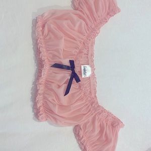 Small pink lingerie Top
